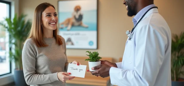 10 façons originales et sincères de remercier un vétérinaire pour ses soins